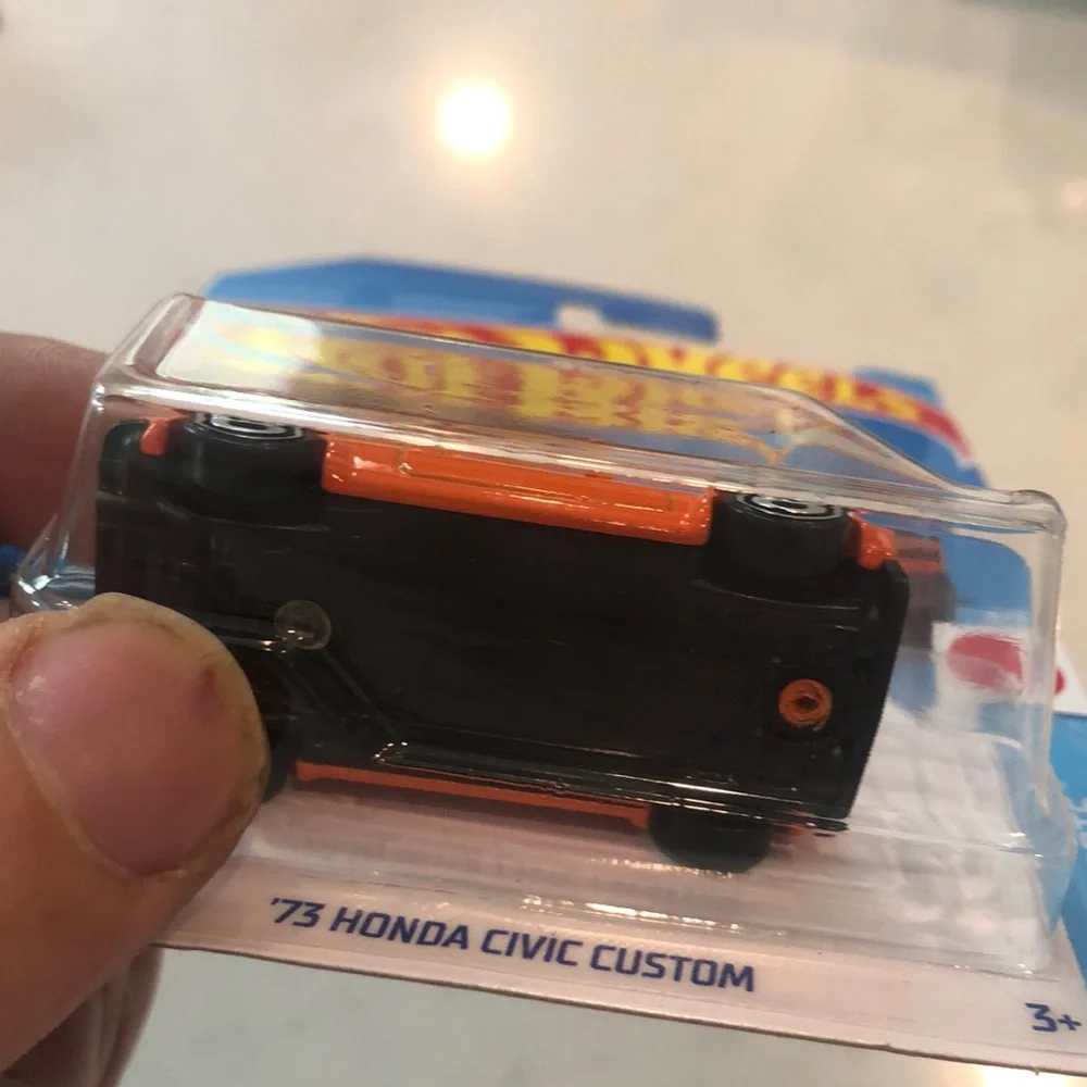 Hot Wheels '73 Honda Civic Custom Die-Cast Car